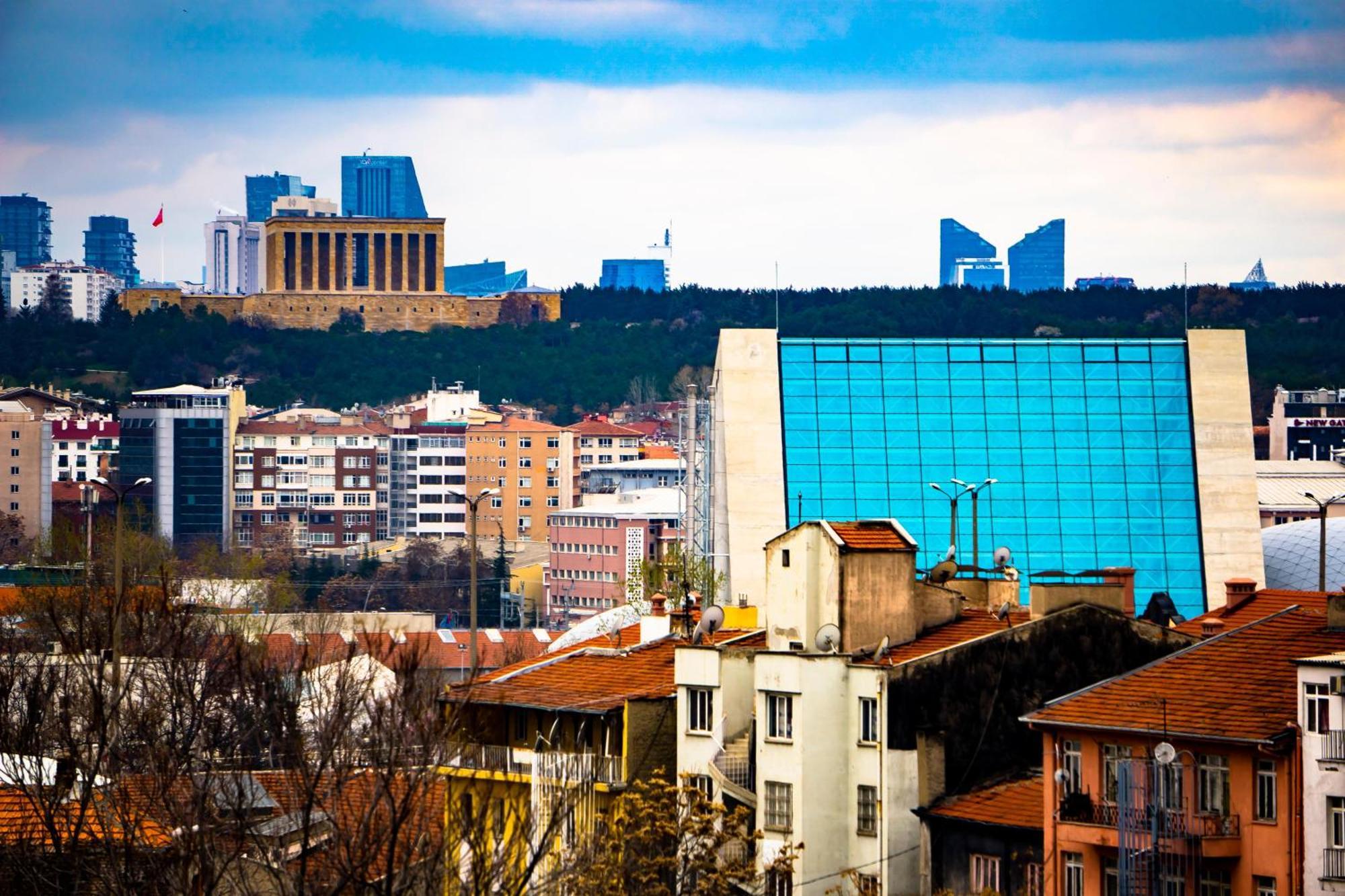 Ankara Santral Otel Ancara Exterior foto